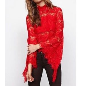 Mink Pink Red Top - Drama Queen